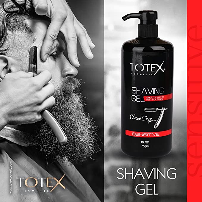 Totex Shaving Gel Sensitive 750 ML