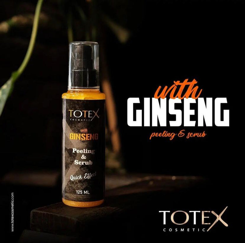 Totex Ginseng Peeling & Scrub Facial Cleanser 125 ML