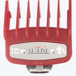 Protectores universales para cortapelos de 1,5 mm y 4,5 mm (rojo)
